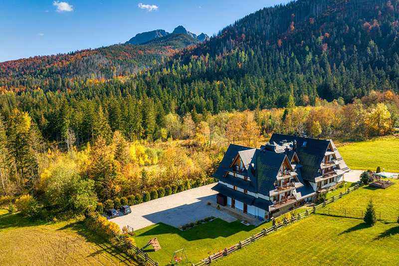 Pokoje w Kościelisku: pobyt z fantastycznym widokiem na Tatry