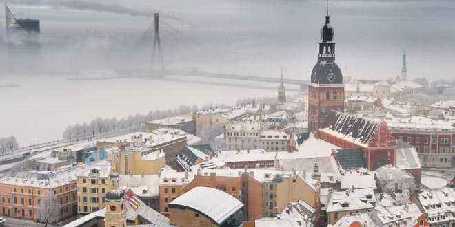 Skandynawska, chłodna Ryga